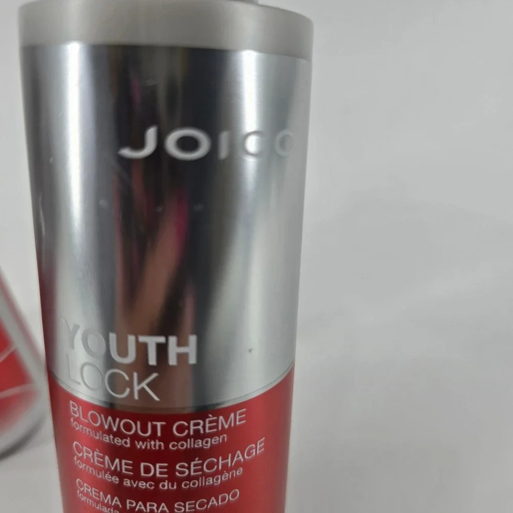 Joico Youth Lock Blowout Creme Collagen Heat Protectant 6oz 3-Pack NEW